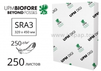 Крейдований папір UPM DIGI Finesse Silk з матовим покриттям SRA3 250г/м2 - 250 аркушів
