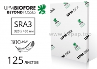 Крейдований папір UPM DIGI Finesse Silk з матовим покриттям SRA3 300г/м2 - 125 аркушів