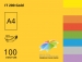 Кольоровий папір Spectra Color А4 (інтенсив) 80 г/м2 - 100 аркушів