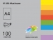 Кольоровий папір Spectra Color А4 (інтенсив) 80 г/м2 - 100 аркушів