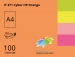 Кольоровий папір Spectra Color А4 (неон) 80 г/м2 - 100 аркушів
