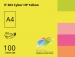 Кольоровий папір Spectra Color А4 (неон) 80 г/м2 - 100 аркушів