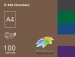 Кольоровий папір Spectra Color А4 (темні) 80 г/м2 - 100 аркушів