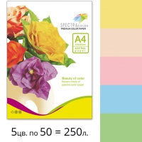 Набір двостороннього кольорового паперу Spectra Color (пастель IT 82T) для принтера А4 80 г/м2 - 250 арк.