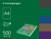 Кольоровий папір Spectra Color А4 (чорний) 80г/м2 - 500 аркушів