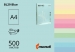 Кольоровий папір А4 80г/м2 (пастель) Maestro Color - 500 аркушів