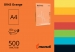 Кольоровий папір А4 80г/м2 (інтенсив) Maestro Color - 500 листів