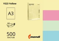 Кольоровий папір А3 80г/м2 (пастель) Maestro Color - 500 аркушів