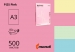 Кольоровий папір А3 80г/м2 (пастель) Maestro Color - 500 аркушів