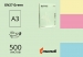 Кольоровий папір А3 80г/м2 (пастель) Maestro Color - 500 аркушів