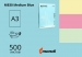 Кольоровий папір А3 80г/м2 (пастель) Maestro Color - 500 аркушів