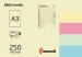 Кольоровий папір А3 160г/м2 (пастель) Maestro Color - 250 аркушів
