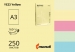Кольоровий папір А3 160г/м2 (пастель) Maestro Color - 250 аркушів
