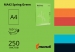 Кольоровий папір А4 160г/м2 (інтенсив) Maestro Color - 250 аркушів