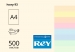 Кольоровий папір REY Adagio А4 (пастель) 80 г/м2 - 500 арк.