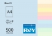 Кольоровий папір REY Adagio А4 (пастель) 80 г/м2 - 500 арк.