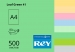 Кольоровий папір REY Adagio А4 (середні тони) 80 г/м2 - 500 аркушів