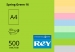 Кольоровий папір REY Adagio А4 (середні тони) 80 г/м2 - 500 аркушів