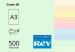Кольоровий папір REY Adagio А3 (пастель) 80 г/м2 - 500 аркушів