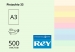 Кольоровий папір REY Adagio А3 (пастель) 80 г/м2 - 500 аркушів