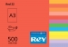 Кольоровий папір REY Adagio А3 (інтенсив) 80 г/м2 - 500 аркушів