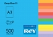 Кольоровий папір REY Adagio А3 (інтенсив) 80 г/м2 - 500 аркушів