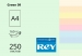 Кольоровий папір REY Adagio А4 (пастель) 160 г/м2 - 250 аркушів