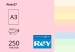 Кольоровий папір REY Adagio А3 (пастель) 160 г/м2 - 250 аркушів