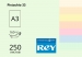 Кольоровий папір REY Adagio А3 (пастель) 160 г/м2 - 250 аркушів