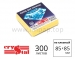Папір для нотаток Crystal 85х85мм не клеєний - 300 аркушів