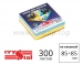 Папір для нотаток Crystal 85х85мм не клеєний - 300 аркушів