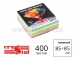 Папір для записів Crystal 85х85 мм клеєний - 400 аркушів