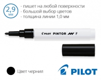 Незмивні маркери для малювання Pilot Pintor SW-PT-F (товщина лінії 1,0 мм)