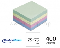 Блок паперу для записів липким шаром 75x75 мм - 400 аркушів