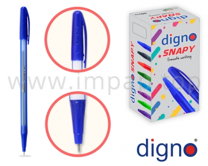 Ручка кулькова одноразова DIGNO SNAPPY