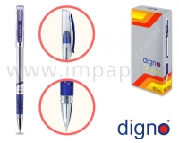 Ручка кулькова зі змінним стрижнем DIGNO TOPWRITER TROP (масляна основа чорнила)