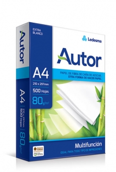 Папір офісний А4 80 г/м2 Autor (Ledesma) - 500 аркушів