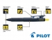 Удароміцна письмова ручка Pilot DOWN FORCEР BDW40MWBBL, чорний корпус (діаметр 1,0мм)