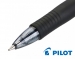 Ручка гелева автоматична Pilot BL-G2-5 (фіолетова, чорна, синя, зелена, зелена, червона) - 0,5 мм
