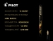 Ручка подарункова пухова Pilot NAMIKI Chinese Phoenix із золотим пером (FN-5M-HZ-M-BL)