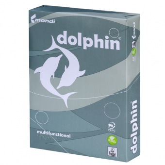 Папір офісний Dolphin, А4, 80г/м2 - 500 аркушів
