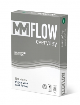 Папір офісний А4 80 г/м2 MM FLOW Everyday - 500 аркушів