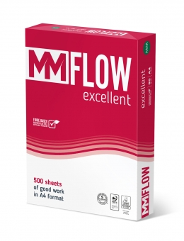 Папір офісний А4 80 г/м2 MM FLOW Excellent - 500 аркушів