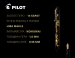 Ручка подарункова пухова Pilot NAMIKI Tradition Flower Basket із золотим пером (FN-5M-HA-M-BL)