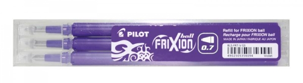 Стрижень BLS-FR-7-V-S3 для гелевої стираючої ручки Pilot Frixion BLRT-FR-7 (Ціна за 1 шт.)